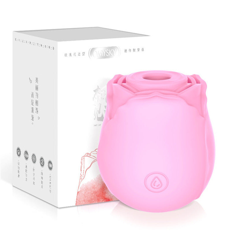 Rose Sucking Tongue Licking Vibrating Egg Female toy