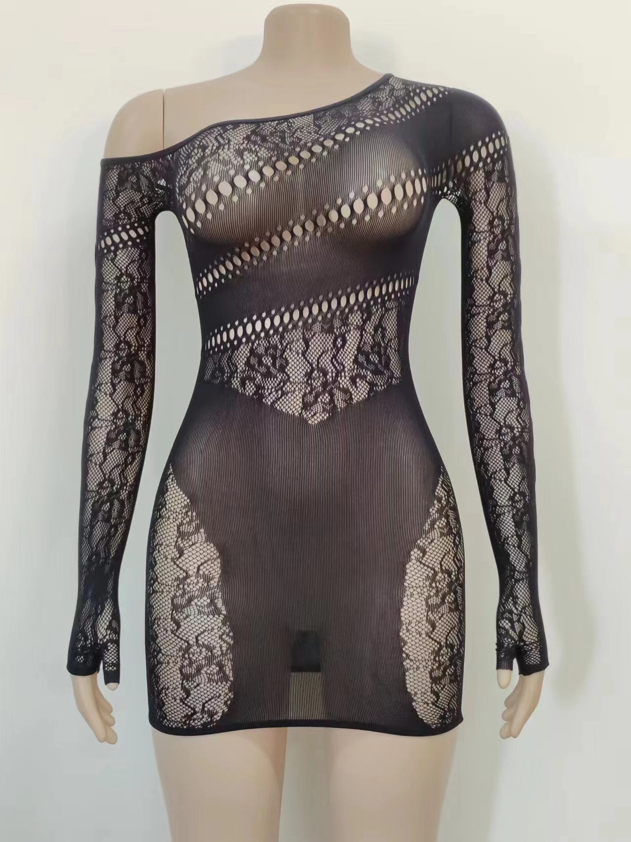 Women's fishnet Jumpsuit