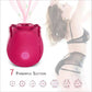 Rose Sucking Tongue Licking Vibrating Egg Female toy