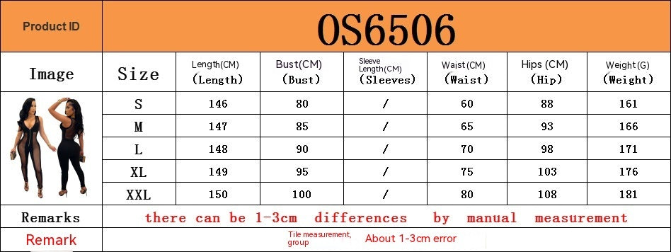 Sexy See-through Romper