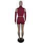 Ladie Eyelet Skort Set
