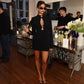Women's Hollow-out Long Sleeve Narrow Slim fit dress