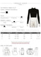 Open-back turtleneck bodysuit