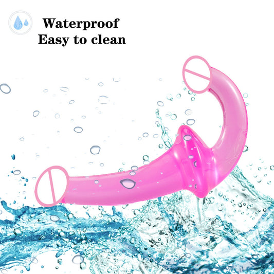 Slim 2 in 1 Clit Sucker and Anal Stimulating Vibrator