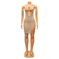 Women's Sexy Mesh  Nightclub Party Dress