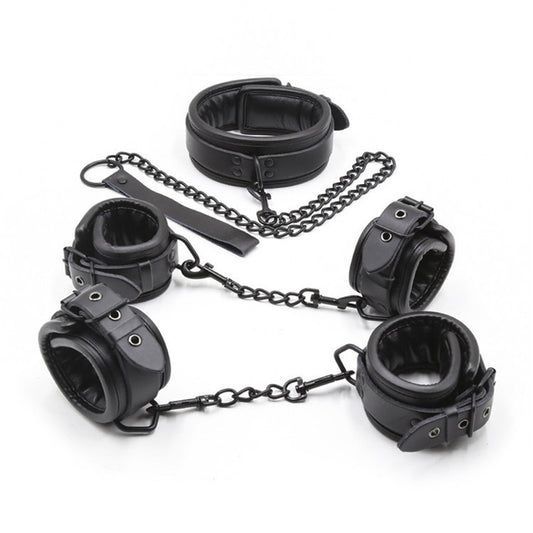 Couple Bondage Set (Genuine Leather)