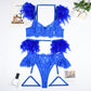 Sexy Feather Lingerie Bra and Panty Set