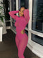 Mesh Patchwork Jumpsuit