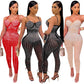 Sexy Rhinestone Jumpsuit